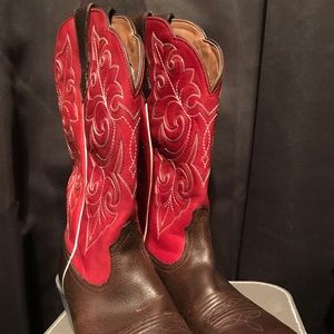 Genuine leather riding boots